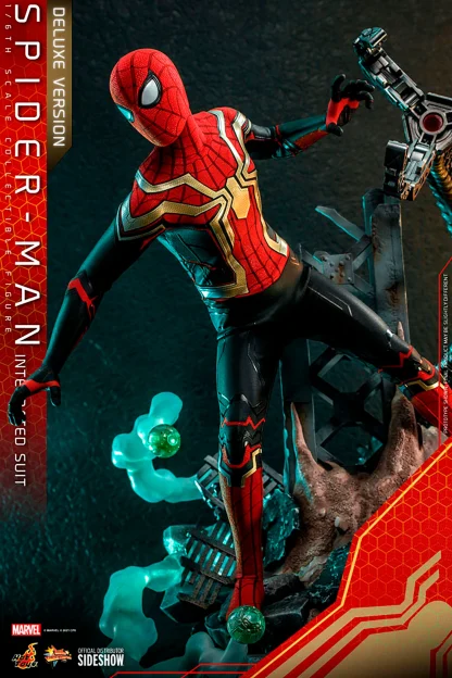 Hot Toys Spider Man No Way Home Spider Man Integrated Suit Deluxe