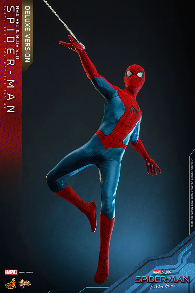 Hot Toys Spider Man No Way Home Spider Man New Red And Blue Suit