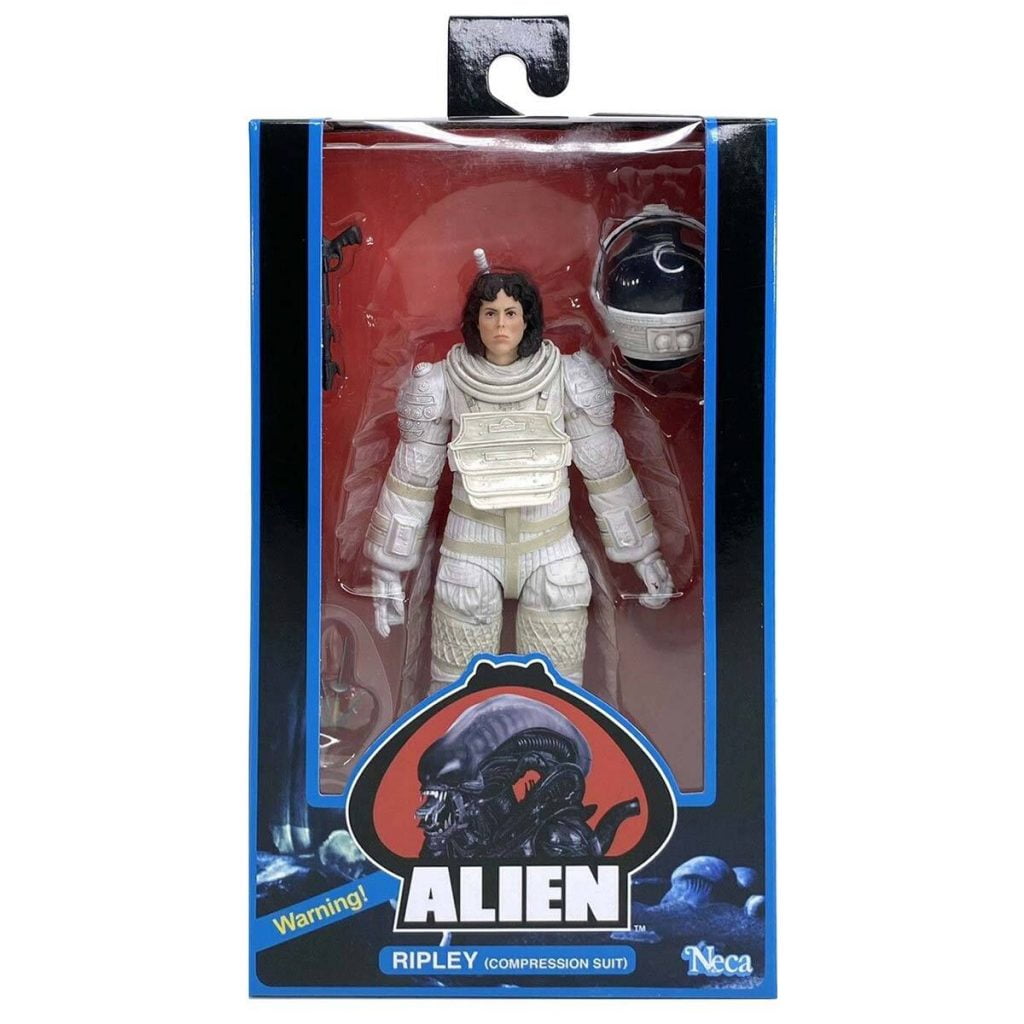 Alien ALN-0402, Figura Ripley Esoscheletro 13,9Cm, Giallo, Taglia Unica