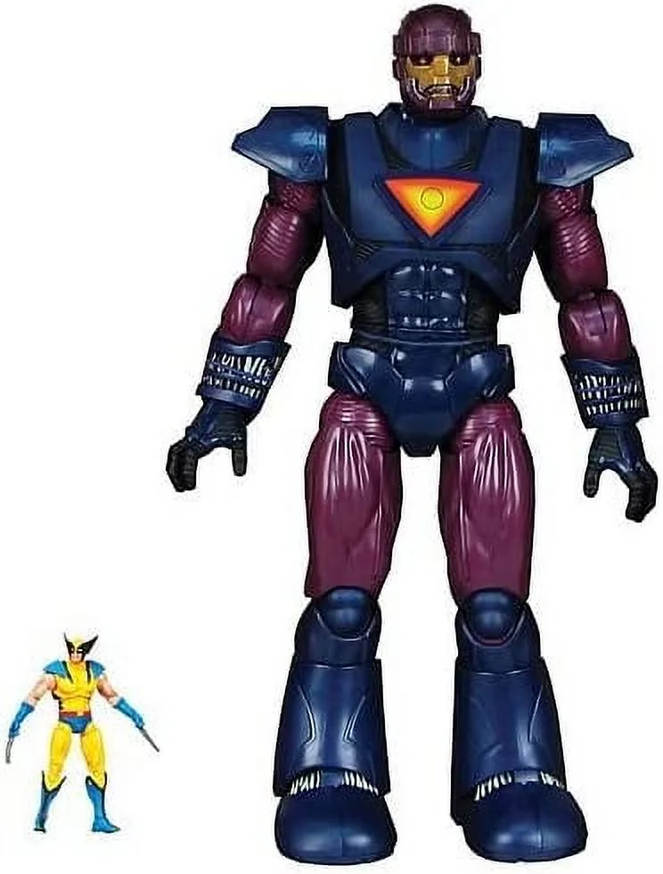 Hasbro – Marvel Universe Masterworks Series 002 Sentinel 16 Inches & Wolverine 4 Inches Figure