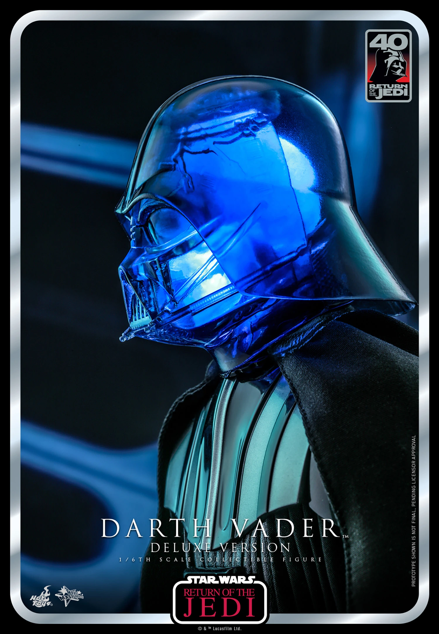 Hot Toys – Star Wars: Episode 6 40th Anniversary – Darth Vader Deluxe 1/6 Scale - Imagen 8