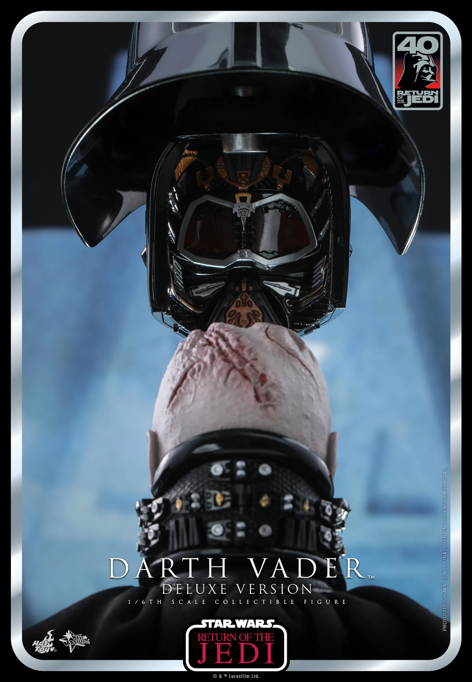 Hot Toys – Star Wars: Episode 6 40th Anniversary – Darth Vader Deluxe 1/6 Scale - Imagen 22