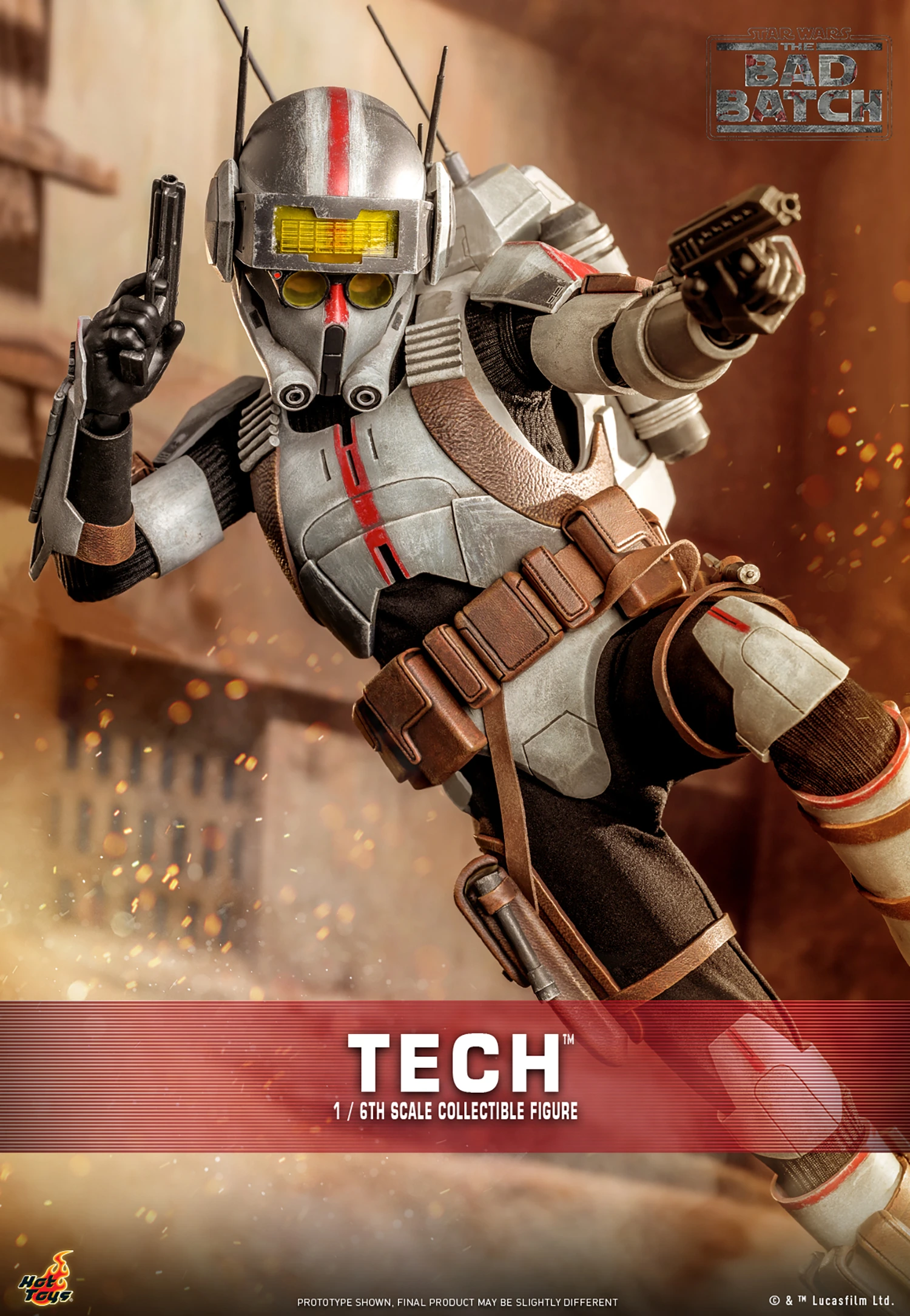 Hot Toys – Star Wars: The Bad Batch – Tech 1/6 Scale