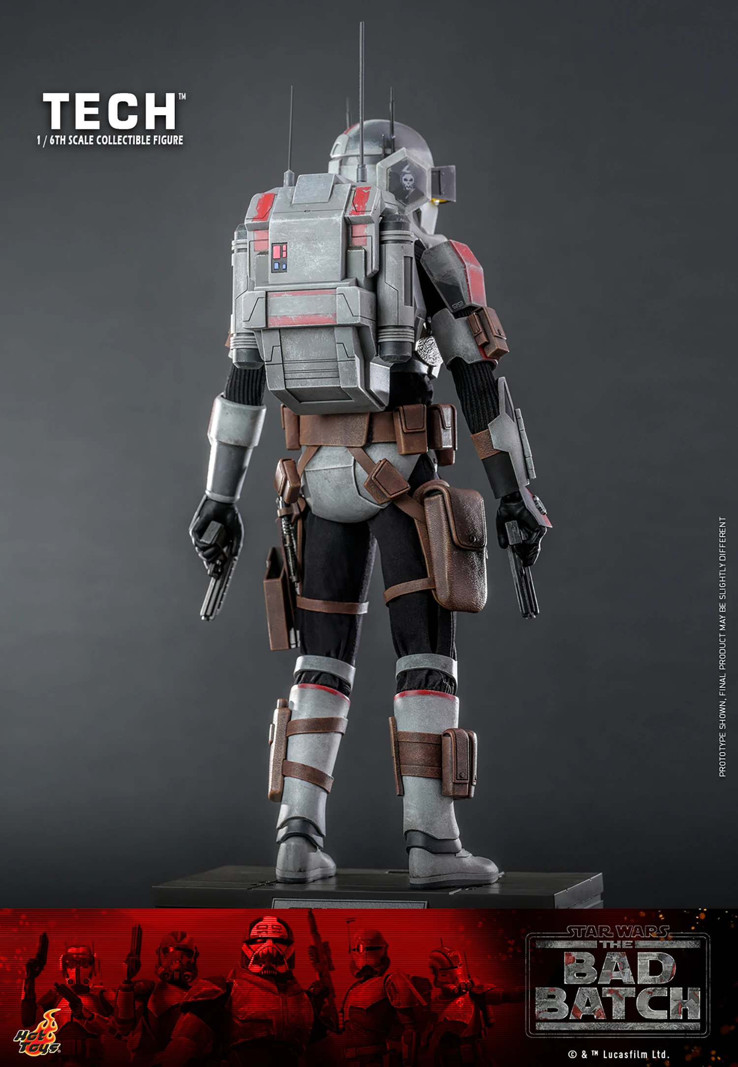 Hot Toys – Star Wars: The Bad Batch – Tech 1/6 Scale - Imagen 11
