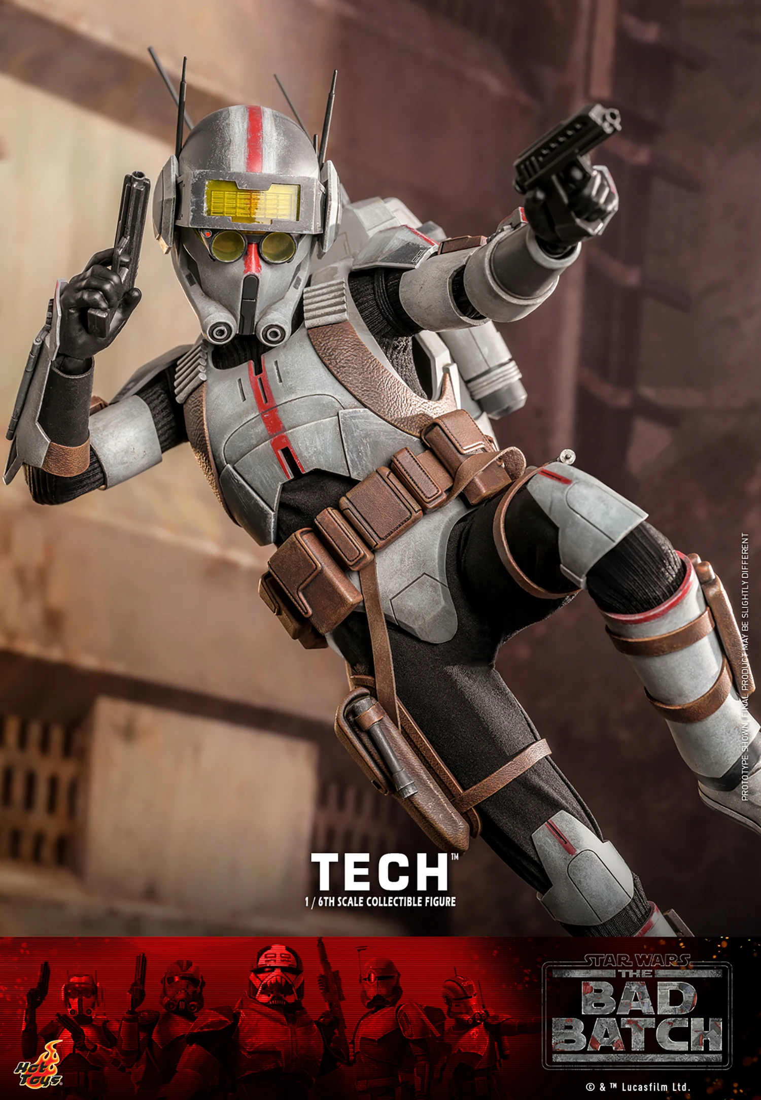 Hot Toys – Star Wars: The Bad Batch – Tech 1/6 Scale - Imagen 7