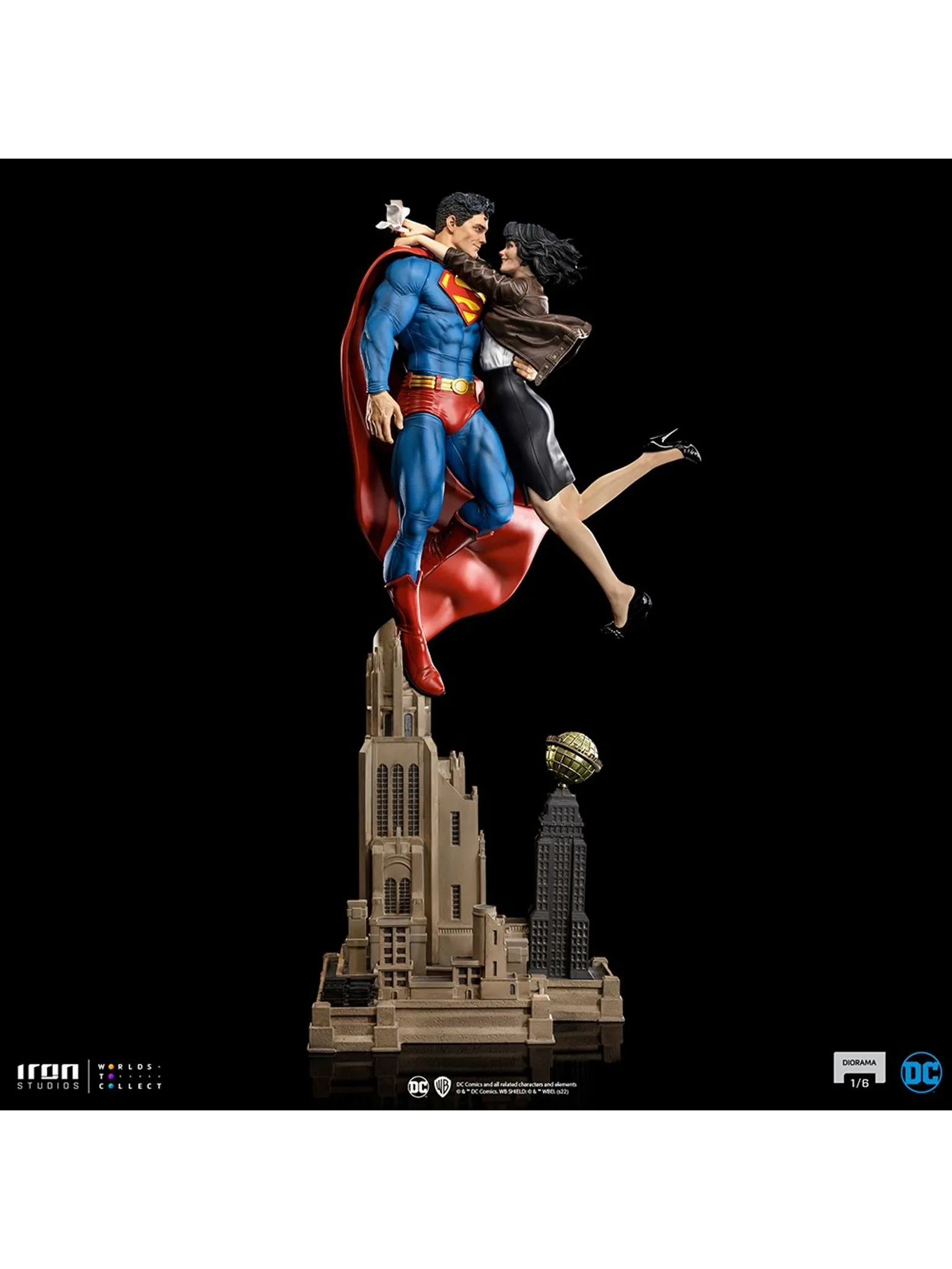 Iron Studios – DC Comics – Superman and Lois Lane 1/6 Statue Diorama - Imagen 2