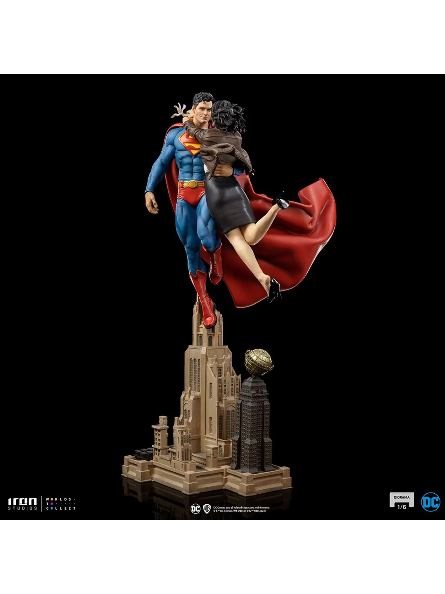 Iron Studios – DC Comics – Superman and Lois Lane 1/6 Statue Diorama - Imagen 3
