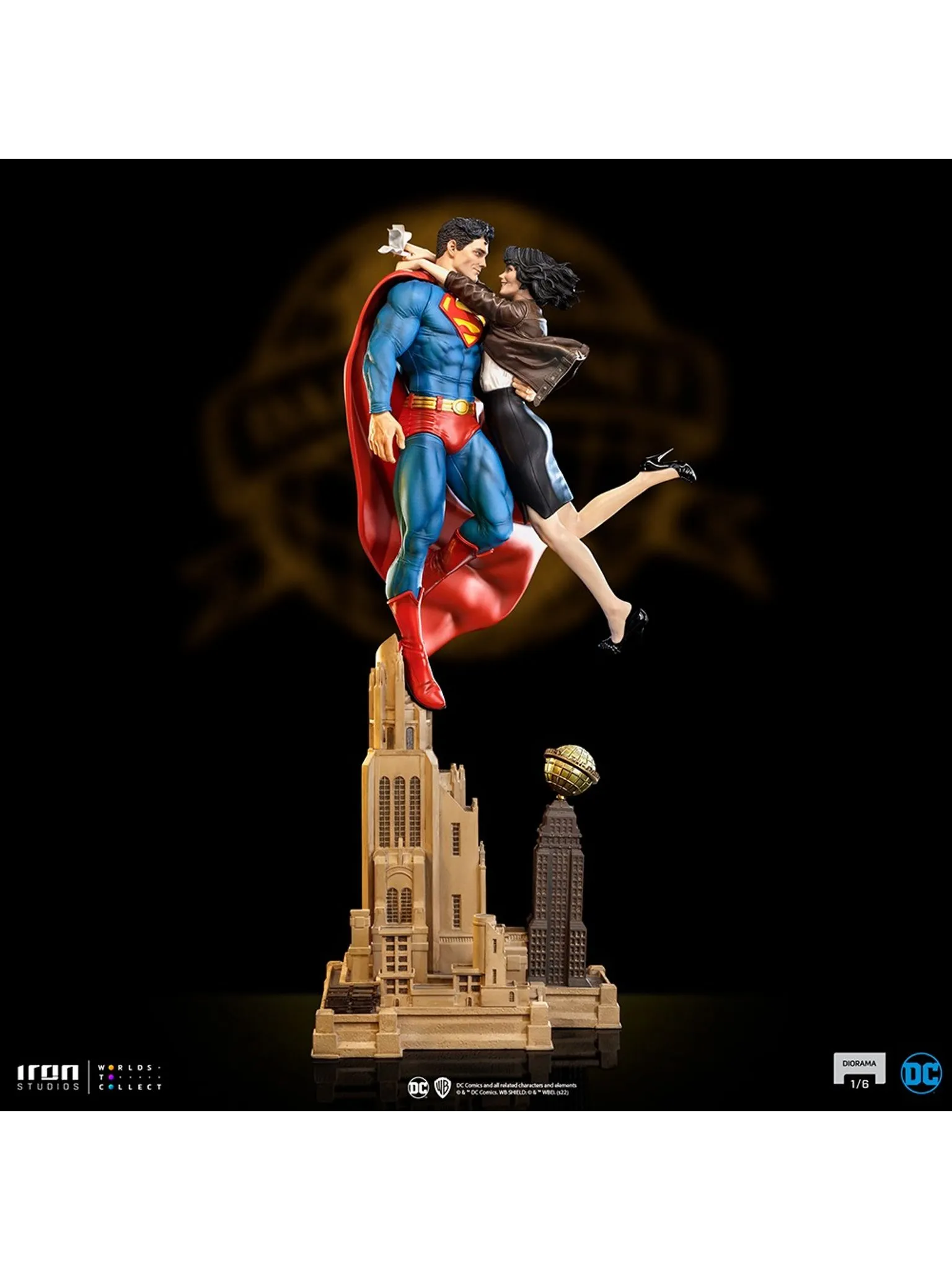 Iron Studios – DC Comics – Superman and Lois Lane 1/6 Statue Diorama - Imagen 9