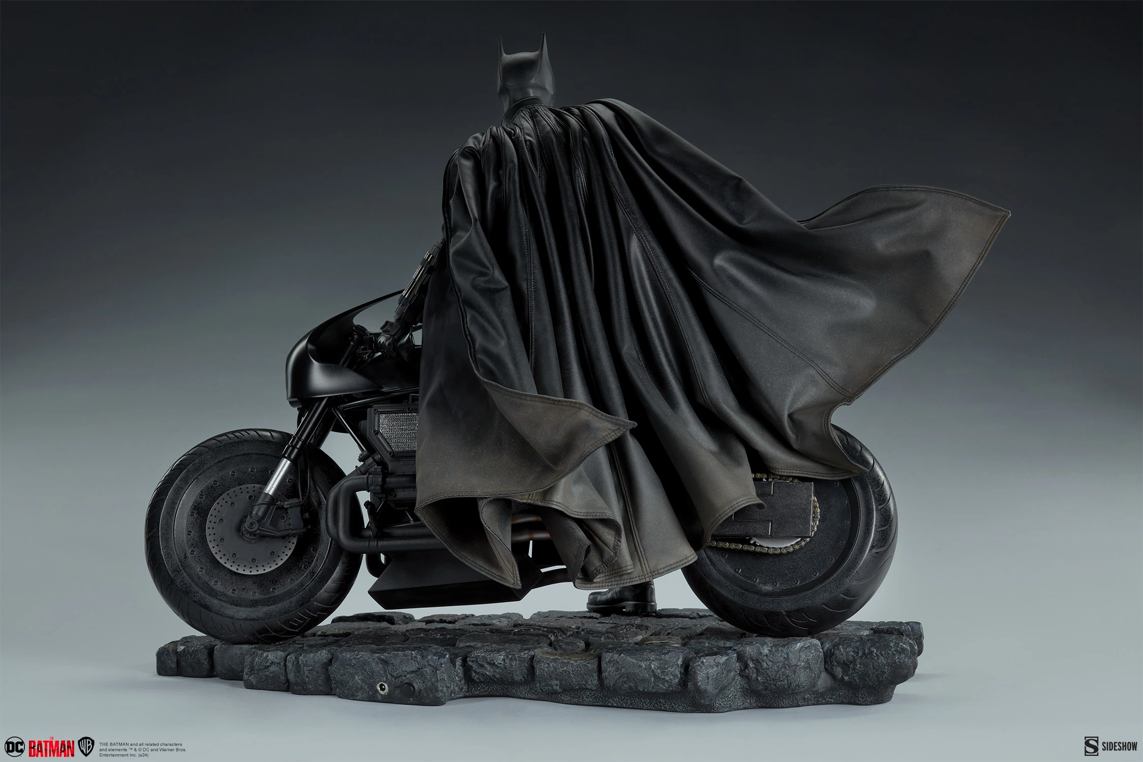 Sideshow – The Batman – Batman and Batcycle 1/4 Premium Format - Imagen 8