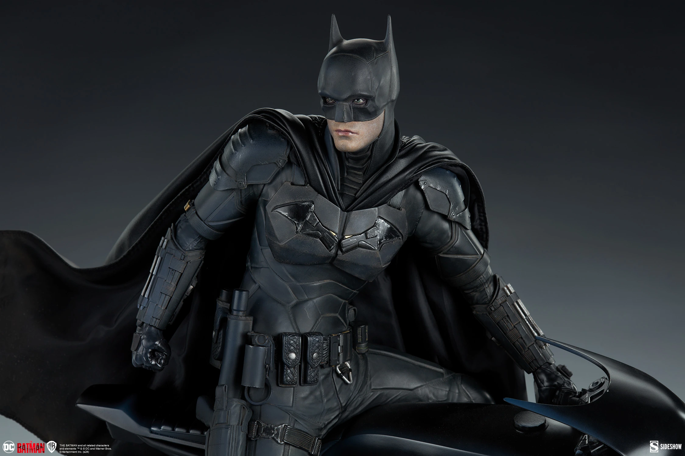 Sideshow – The Batman – Batman and Batcycle 1/4 Premium Format - Imagen 10
