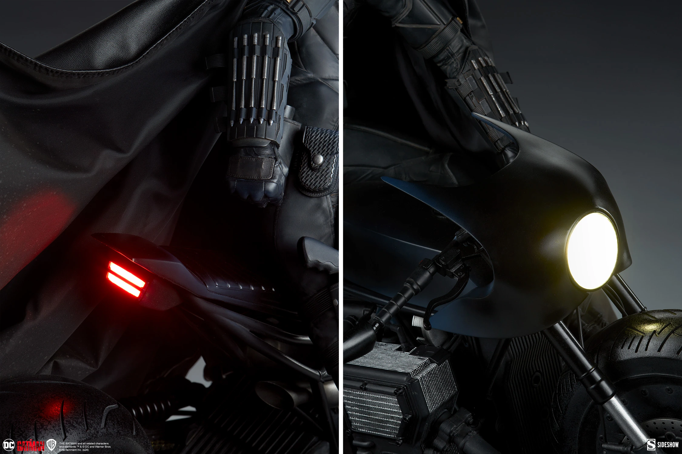 Sideshow – The Batman – Batman and Batcycle 1/4 Premium Format - Imagen 13