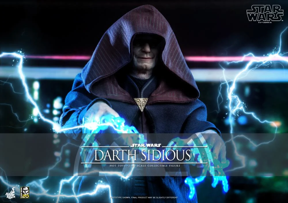 Hot Toys – Star Wars: The Clone Wars – Darth Sidious 1/6 Scale - Imagen 5