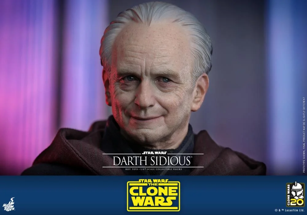Hot Toys – Star Wars: The Clone Wars – Darth Sidious 1/6 Scale - Imagen 7