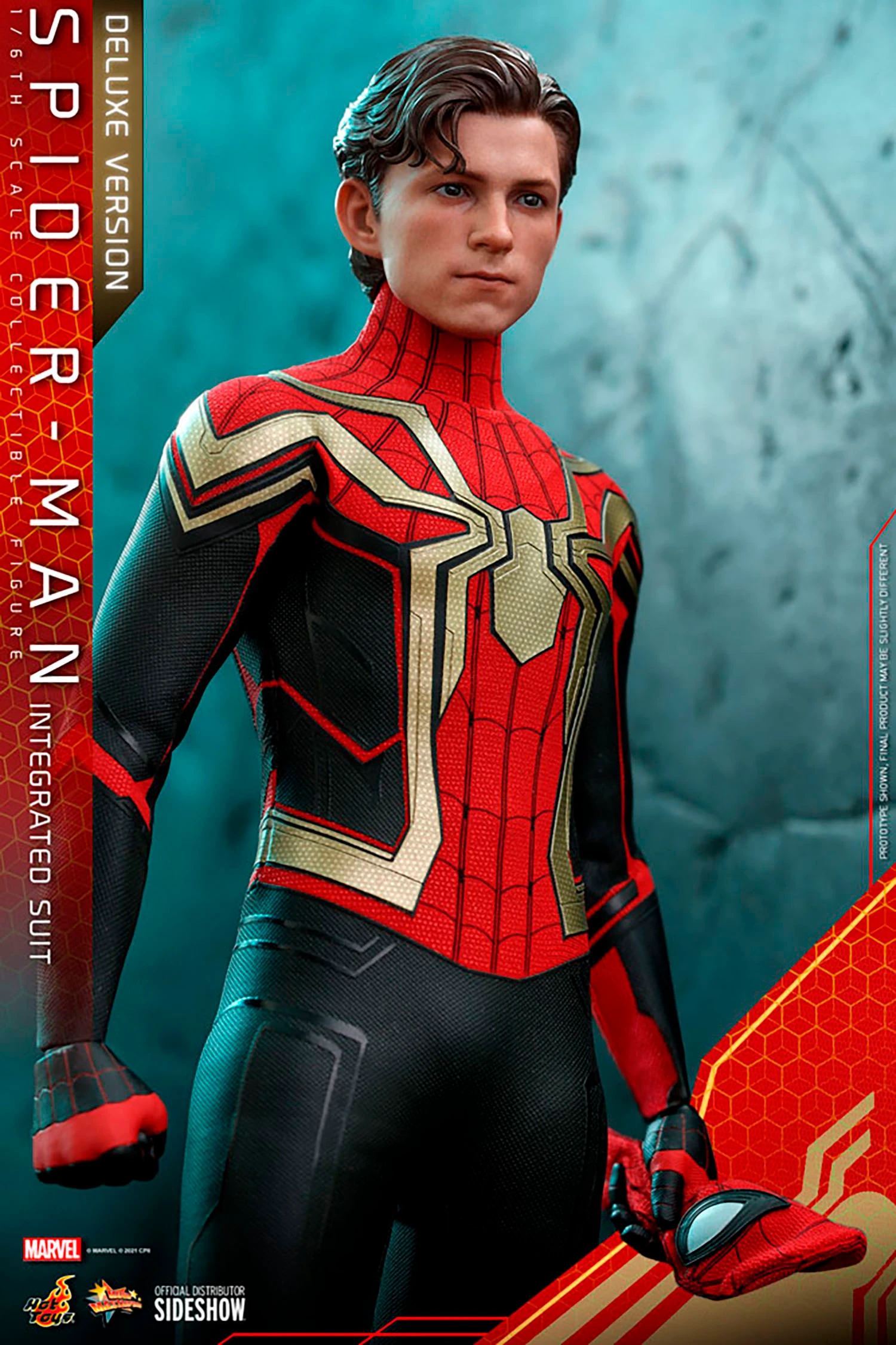 Hot Toys – Spider-Man No Way Home – Spider-Man Integrated Suit Deluxe MMS624 1/6 Scale - Imagen 7