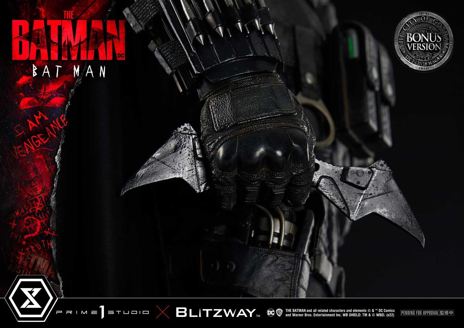 Prime 1 – The Batman – Batman DELUXE BONUS VERSION 1/3 Scale - Imagen 6