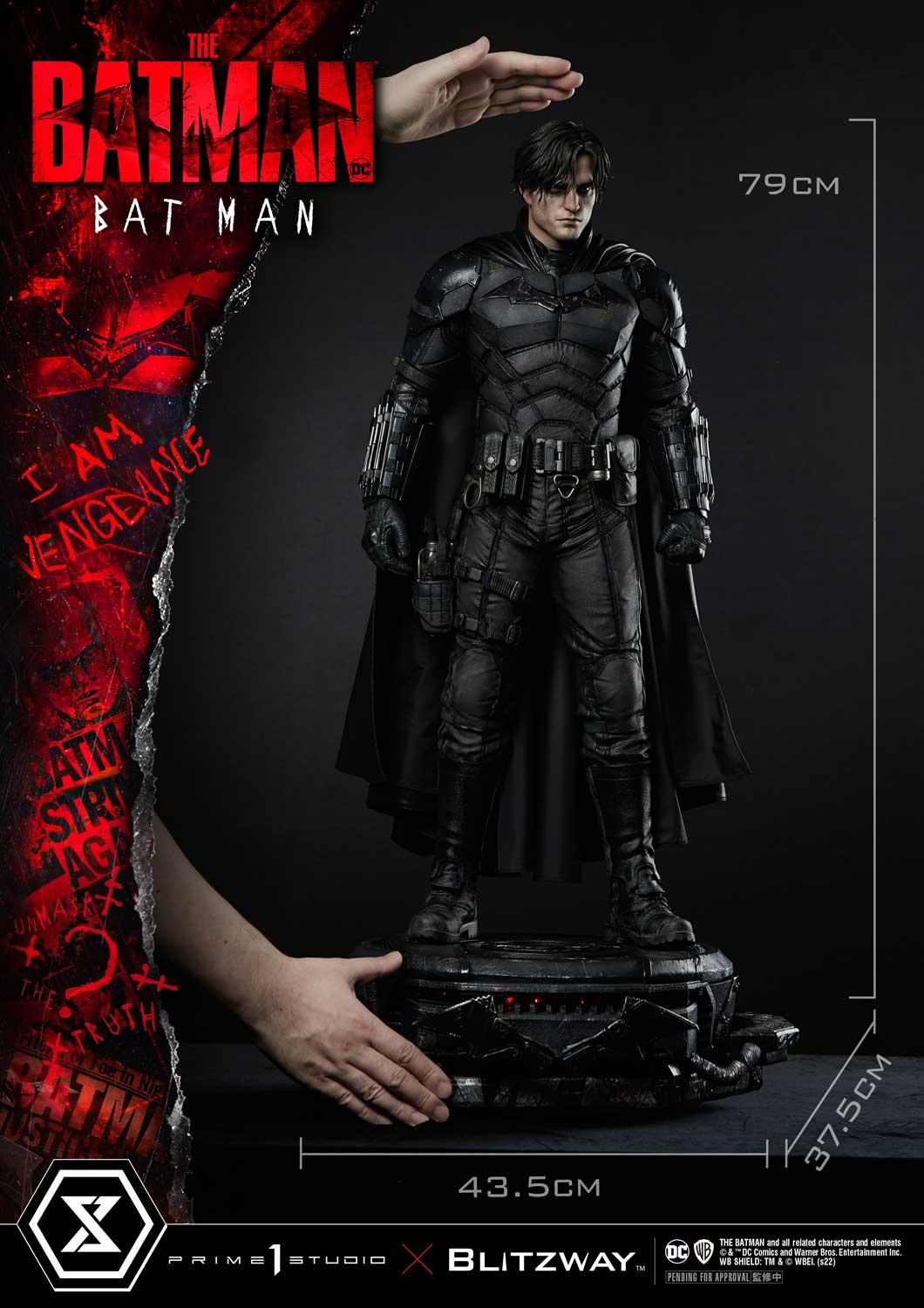Prime 1 – The Batman – Batman DELUXE BONUS VERSION 1/3 Scale - Imagen 19