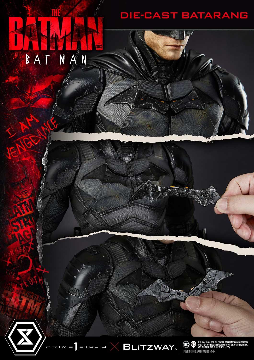 Prime 1 – The Batman – Batman DELUXE BONUS VERSION 1/3 Scale - Imagen 23