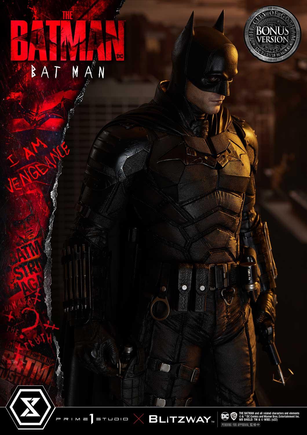 Prime 1 – The Batman – Batman DELUXE BONUS VERSION 1/3 Scale - Imagen 29