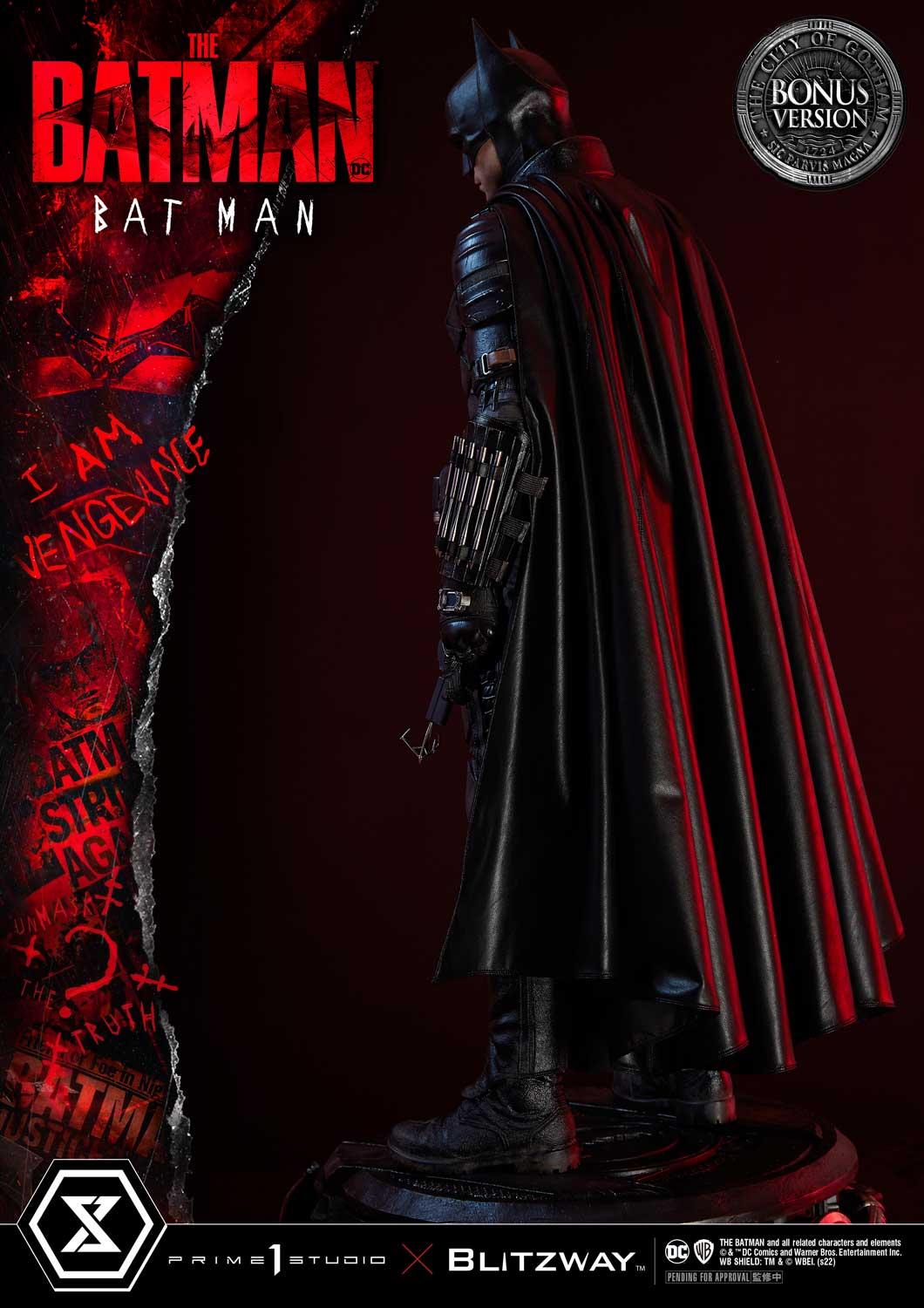 Prime 1 – The Batman – Batman DELUXE BONUS VERSION 1/3 Scale - Imagen 30