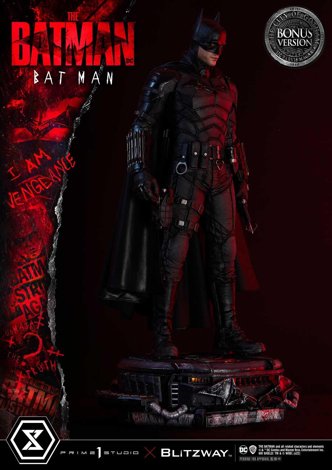 Prime 1 – The Batman – Batman DELUXE BONUS VERSION 1/3 Scale - Imagen 31