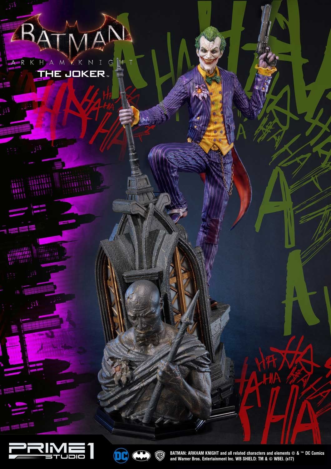 Prime 1 Studio – Batman: Arkham Knight – the Joker 1/3 Scale - Imagen 3