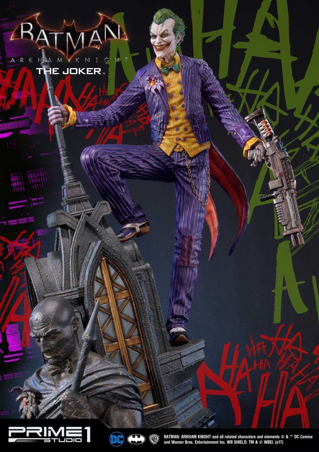 Prime 1 Studio – Batman: Arkham Knight – the Joker 1/3 Scale - Imagen 4