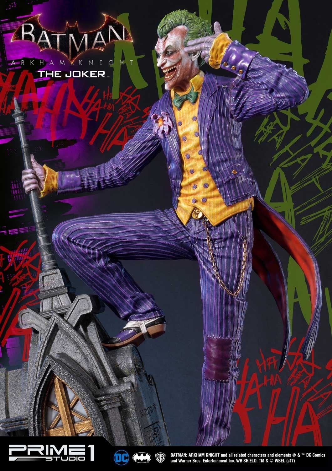 Prime 1 Studio – Batman: Arkham Knight – the Joker 1/3 Scale - Imagen 8