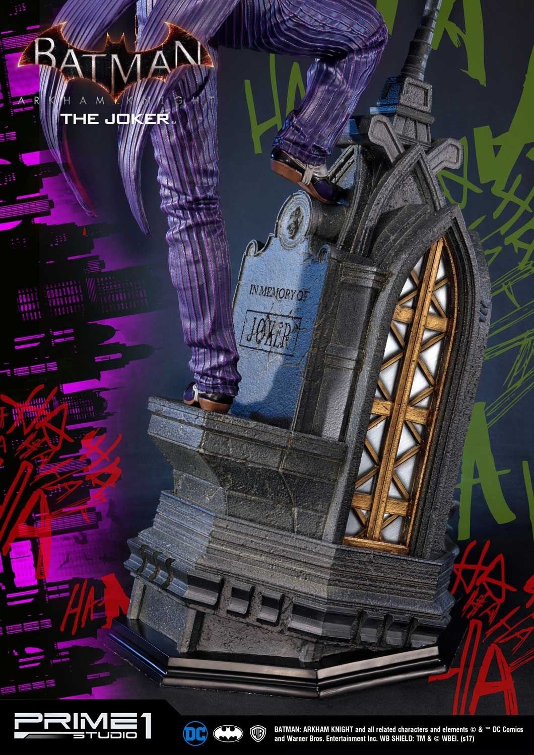 Prime 1 Studio – Batman: Arkham Knight – the Joker 1/3 Scale - Imagen 9
