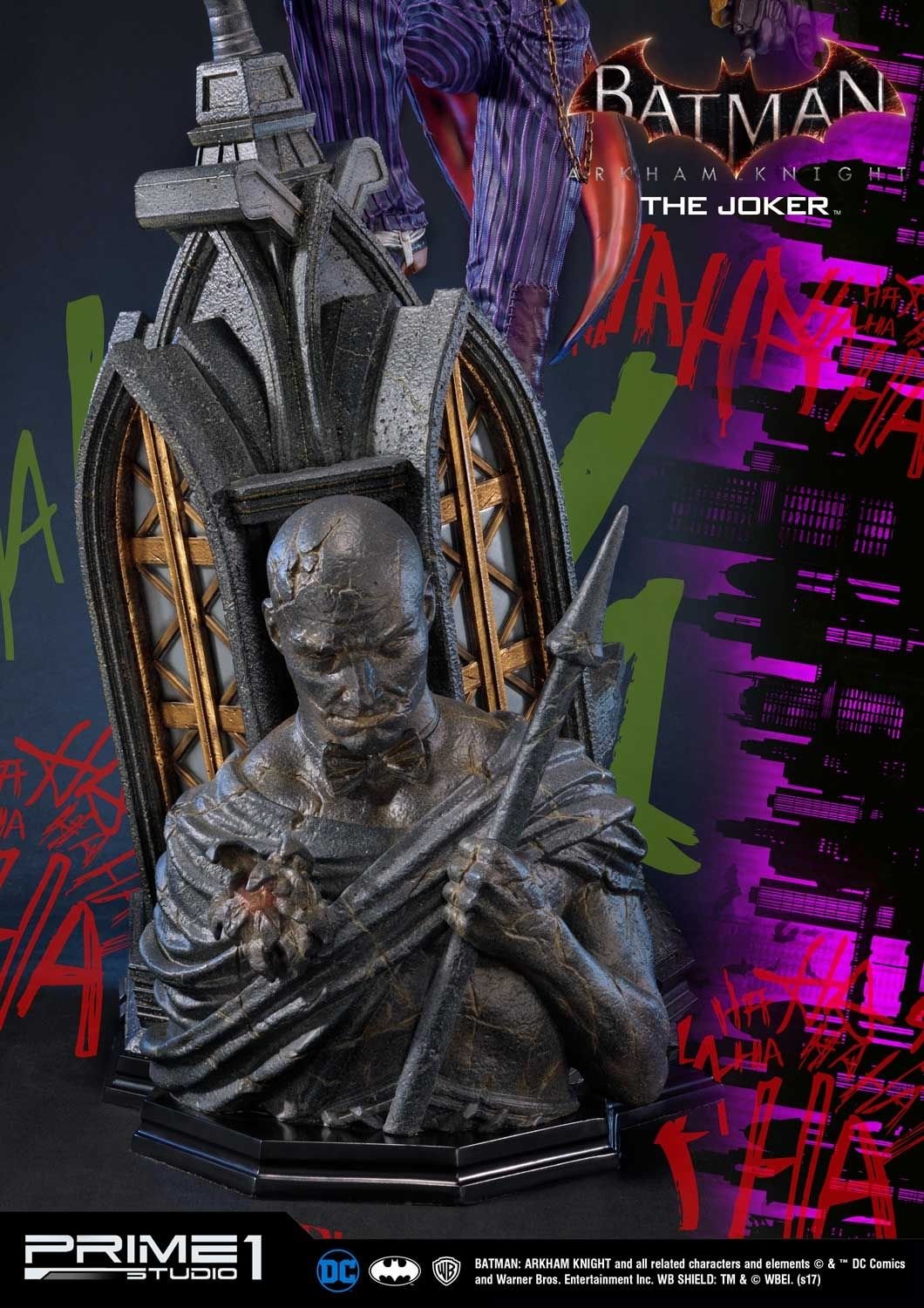Prime 1 Studio – Batman: Arkham Knight – the Joker 1/3 Scale - Imagen 10