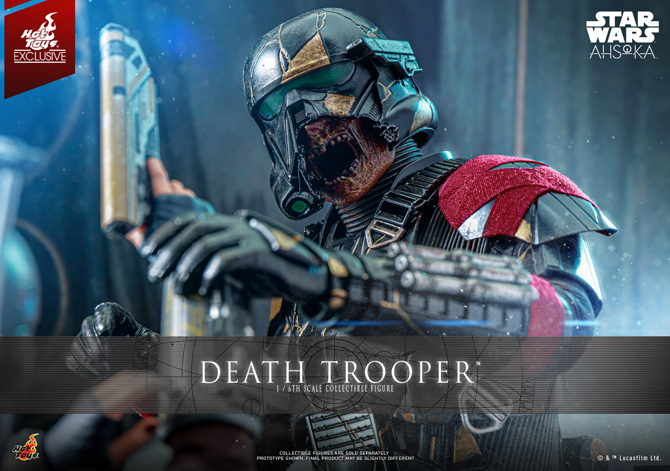 Hot Toys – Star Wars: Ahsoka – Death Trooper EX. 1/6 Scale - Imagen 20