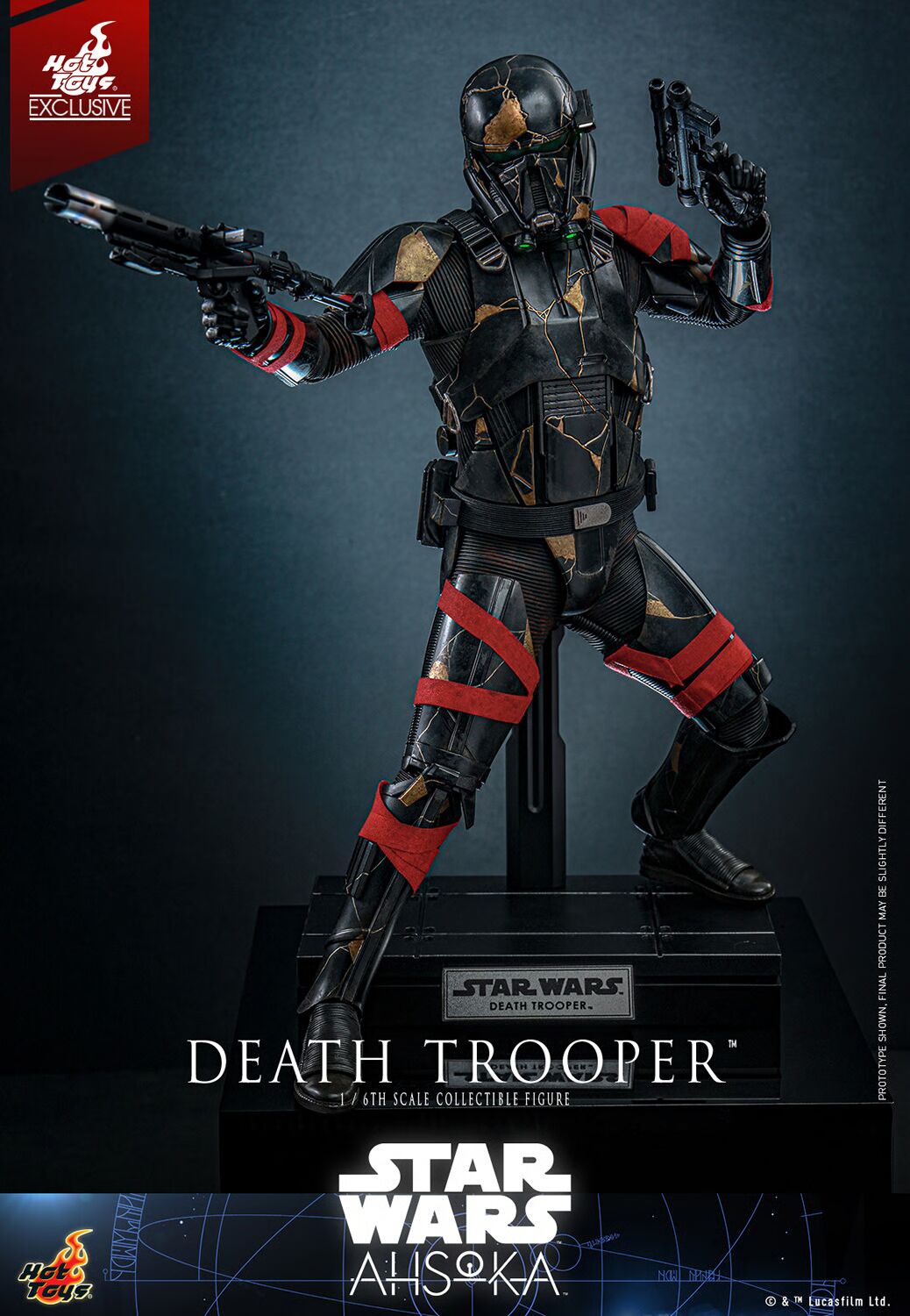 Hot Toys – Star Wars: Ahsoka – Death Trooper EX. 1/6 Scale - Imagen 18