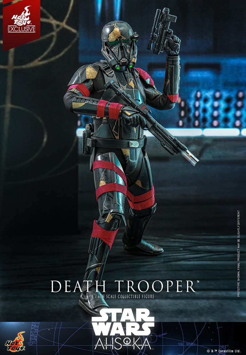 Hot Toys – Star Wars: Ahsoka – Death Trooper EX. 1/6 Scale - Imagen 15