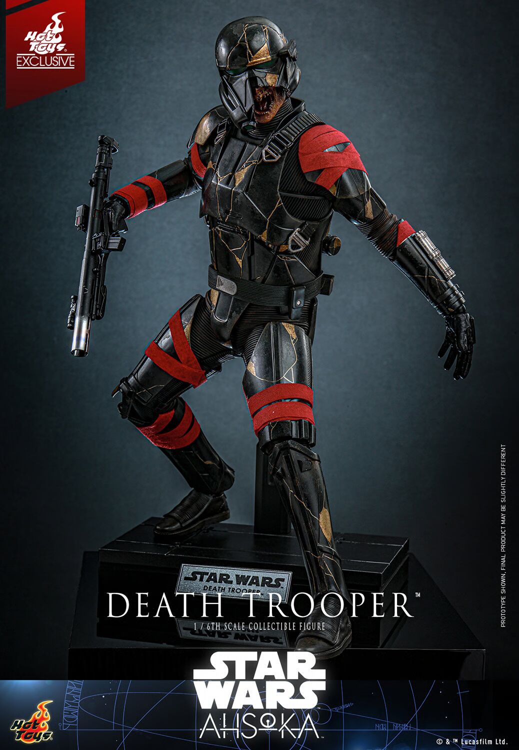 Hot Toys – Star Wars: Ahsoka – Death Trooper EX. 1/6 Scale - Imagen 17