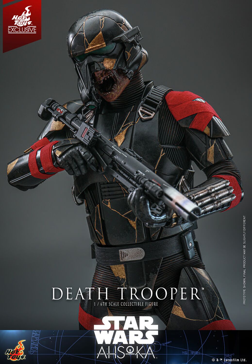 Hot Toys – Star Wars: Ahsoka – Death Trooper EX. 1/6 Scale - Imagen 12