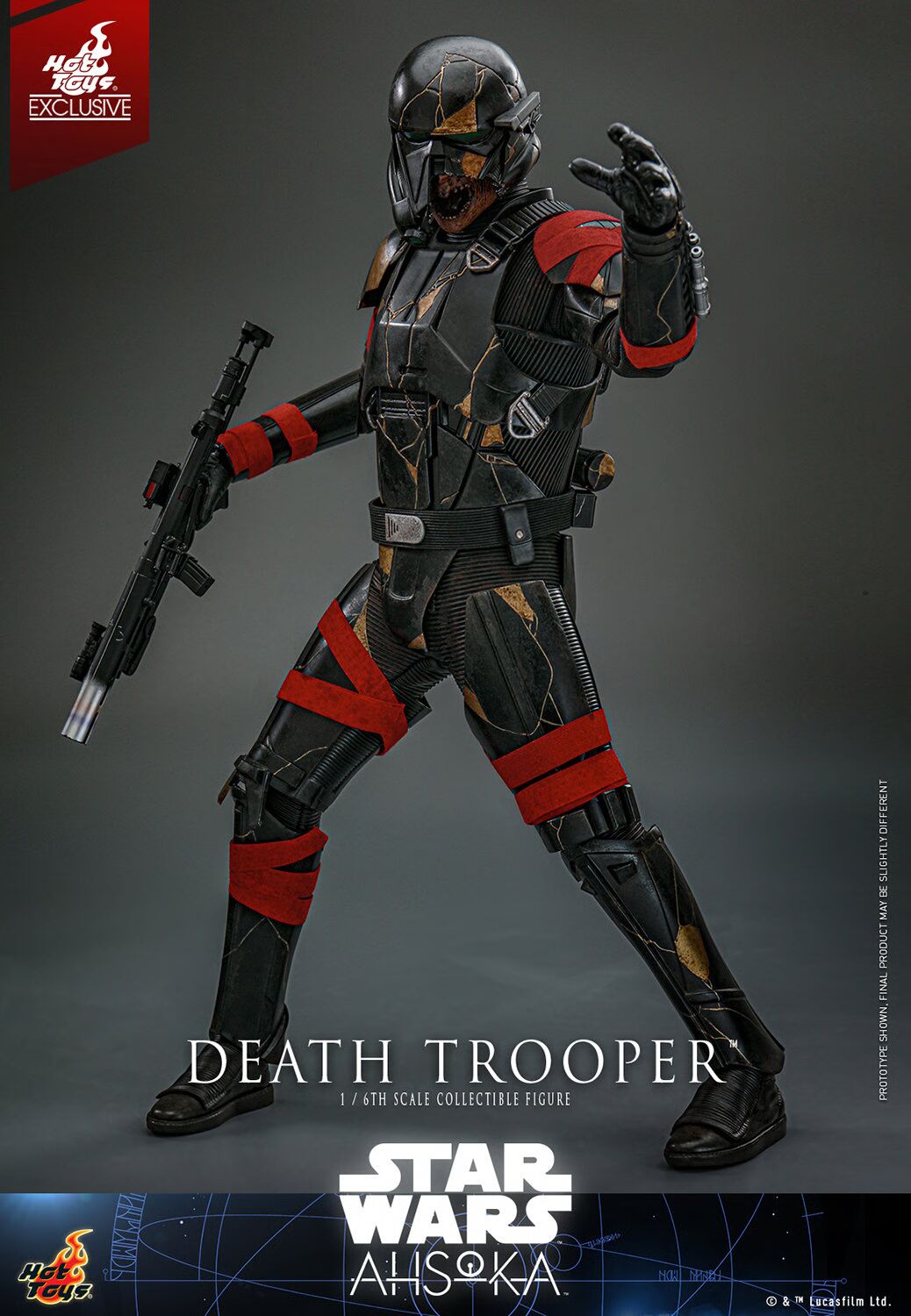 Hot Toys – Star Wars: Ahsoka – Death Trooper EX. 1/6 Scale - Imagen 8