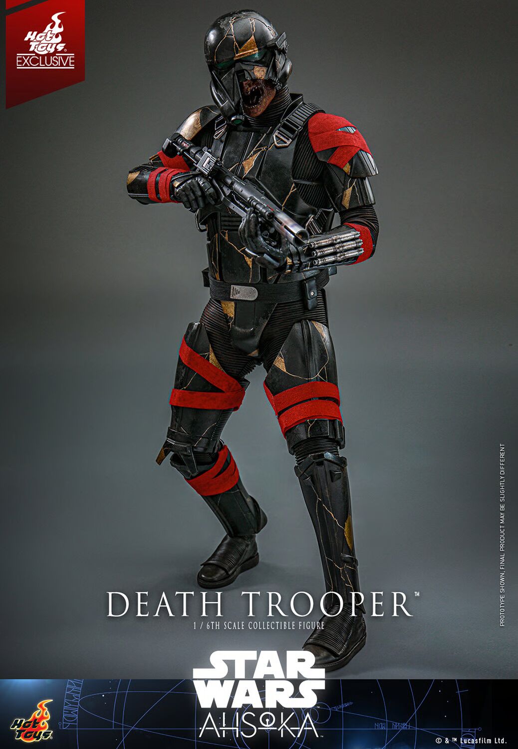 Hot Toys – Star Wars: Ahsoka – Death Trooper EX. 1/6 Scale - Imagen 13