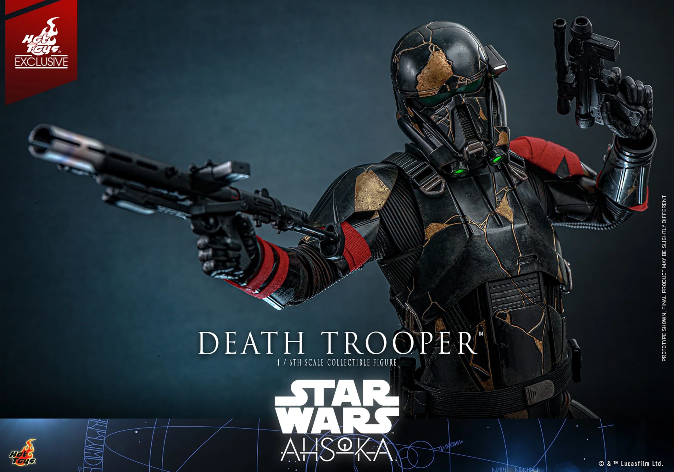 Hot Toys – Star Wars: Ahsoka – Death Trooper EX. 1/6 Scale - Imagen 10