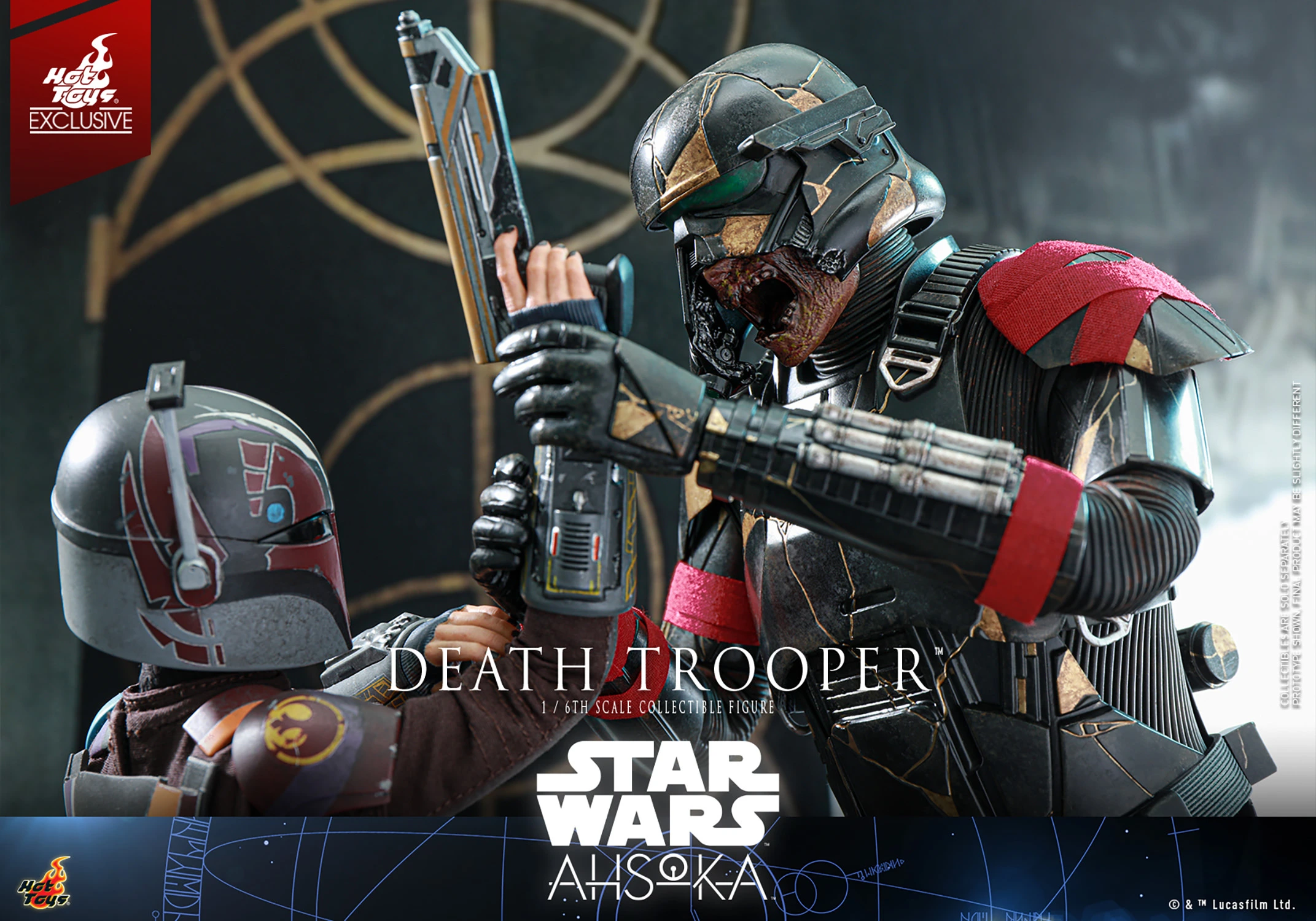 Hot Toys – Star Wars: Ahsoka – Death Trooper EX. 1/6 Scale - Imagen 11