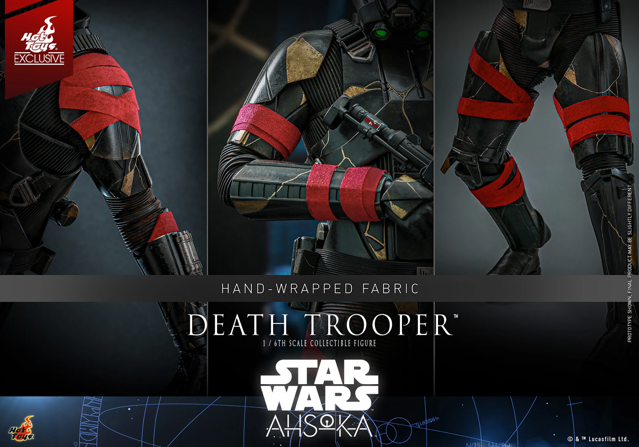Hot Toys – Star Wars: Ahsoka – Death Trooper EX. 1/6 Scale - Imagen 7