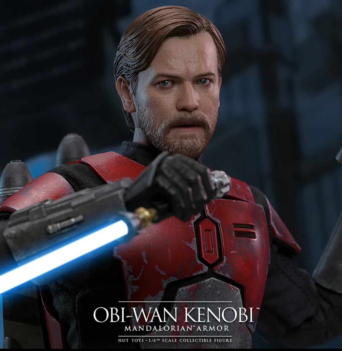 Hot Toys – Star Wars: The Clone Wars – Obi-Wan Kenobi Mandalorian Armor EX. 1/6 Scale