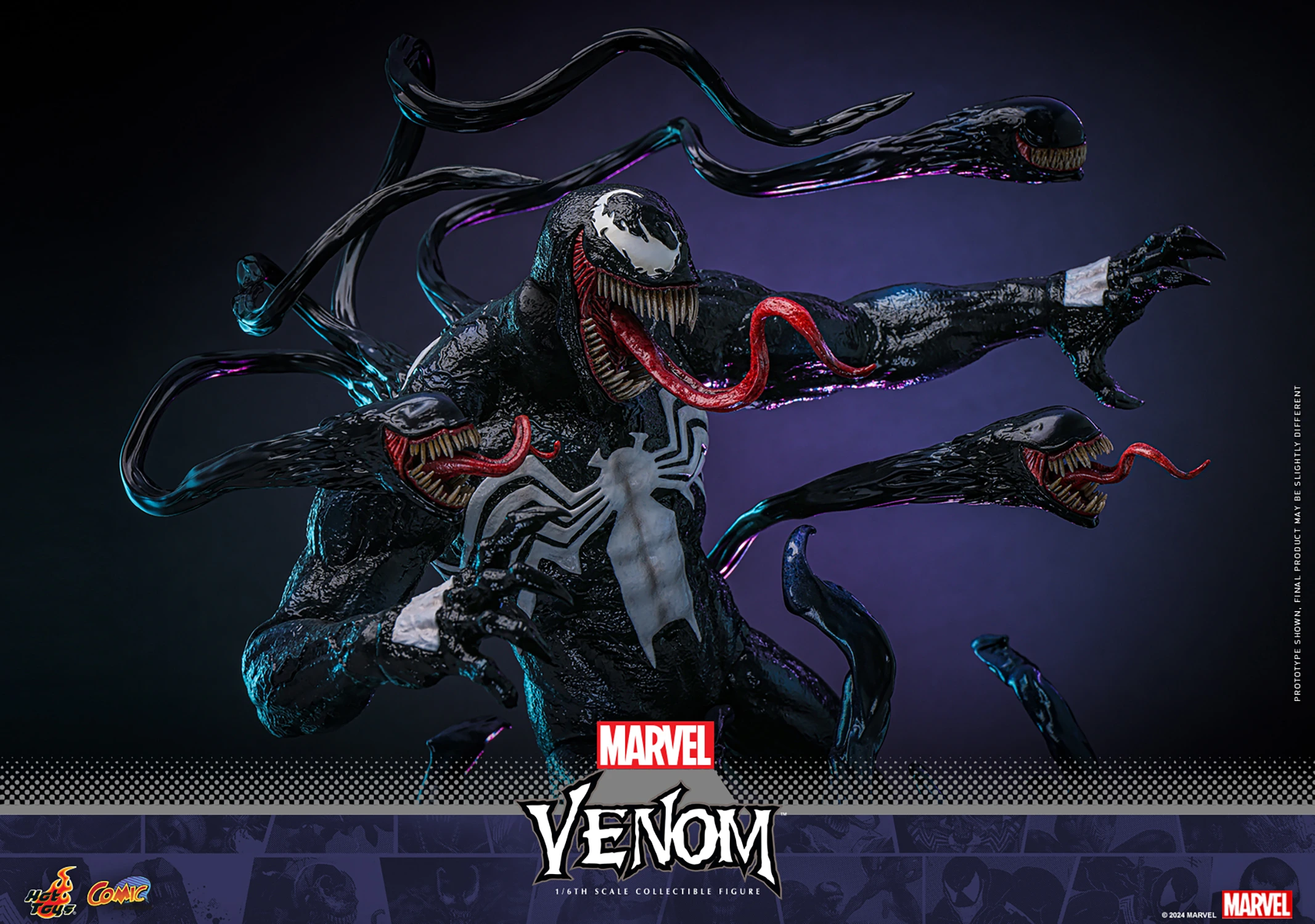 Hot Toys – Marvel – Venom 1/6 Scale - Imagen 2